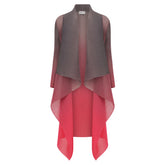 ALQUEMA |  COLLARE COAT & DRESS - SMOKY HOT PINK